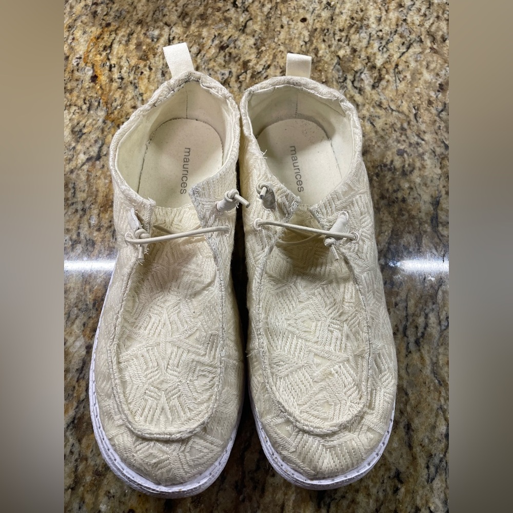 Worn once Maurices slip-on shoes